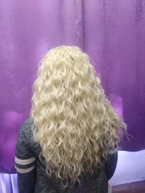 Афролоконы на брейды.  Длина 45 см. 01