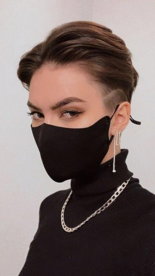 Женская стрижка андеркат. 03 Женская стрижка андеркат. 03