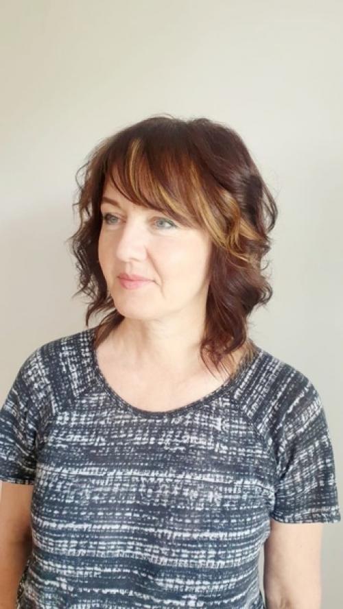 Фен, расческа и руки = стильная укладка. 01