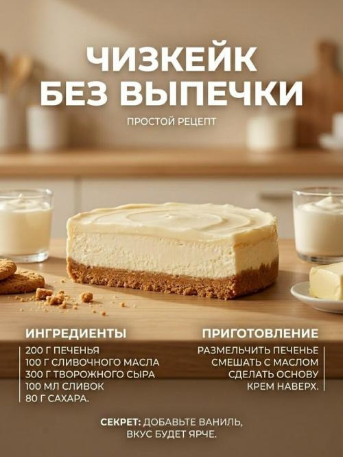 Из обычного печенья можно сделать десерты, которые выглядят как из кондитерской. 07