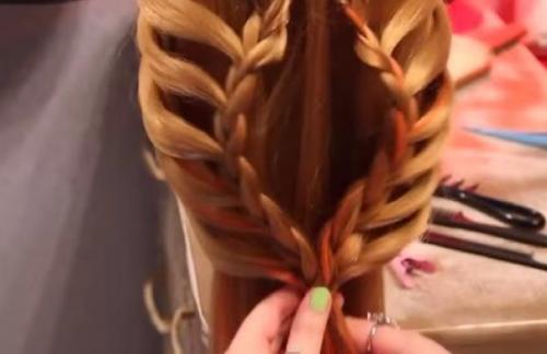 Прическа Ажурная Коса (пошаговый урок). 03 Прическа Ажурная Коса (пошаговый урок). 03