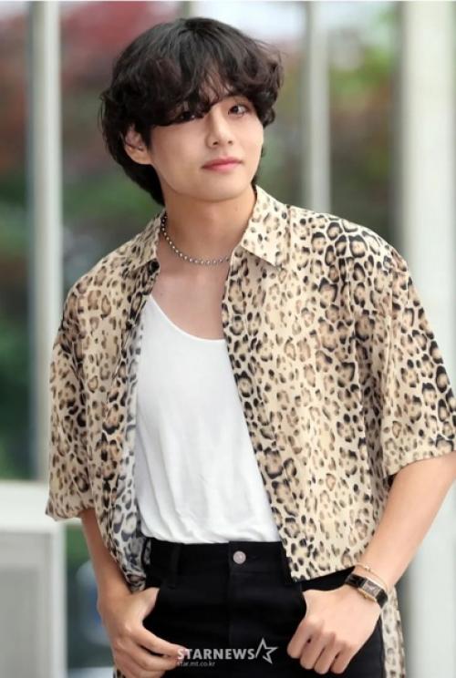 Theqoo фотографии V из BTS, отправляющегося в Париж на показ мод Celine. 07