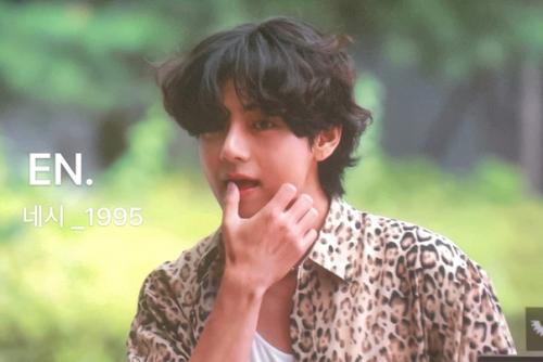 Реакция нетизенов на фотографии ви из bts, отправляющего в Париж на показ Селин: 01