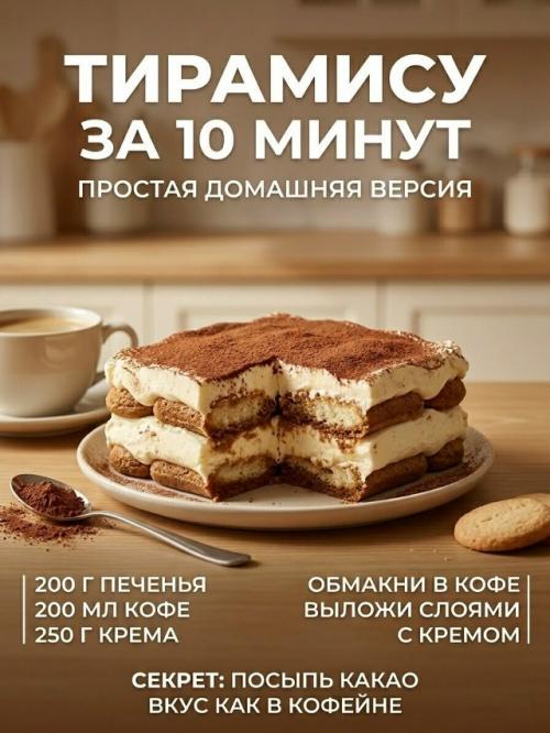 Из обычного печенья можно сделать десерты, которые выглядят как из кондитерской. 02