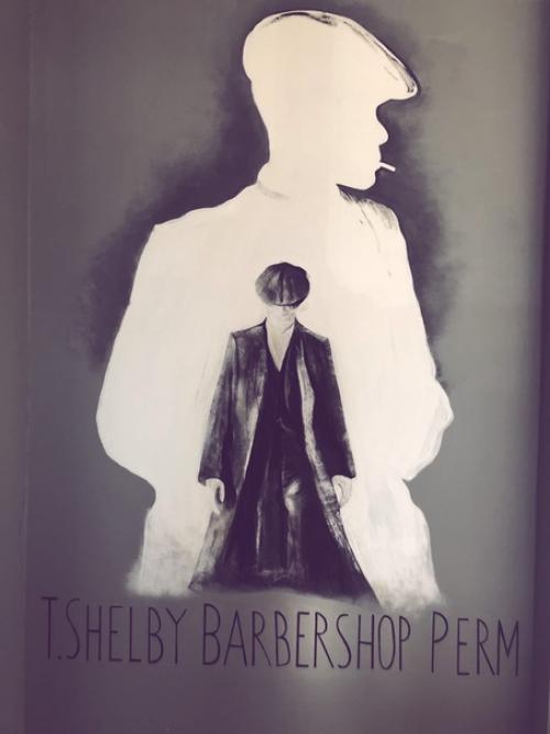 T. Shelby Barbershop с 9 июня ждёт всех за модными стрижками, а пока мы делимся с вами нашим дизайном. 03