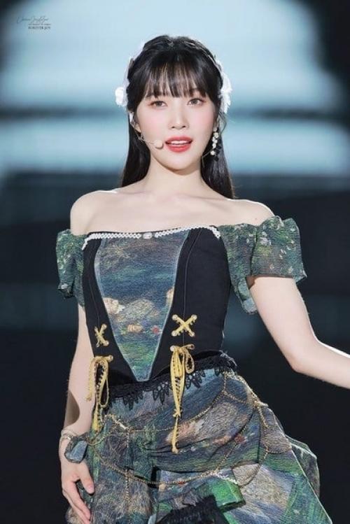 Pann причёска, макияж и наряд Джой были чертовски красивыми на Dream Concert. 05