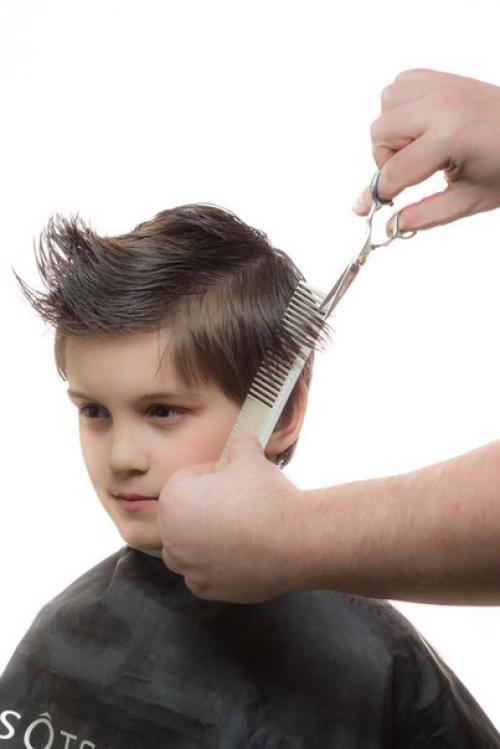 Модная детская стрижка: пошаговый мастер-класс. 01