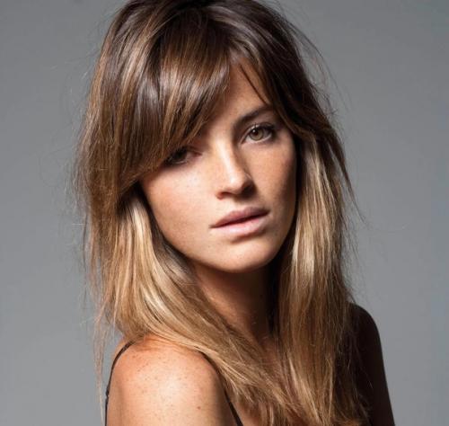 Женские причёски с чёлкой. 05