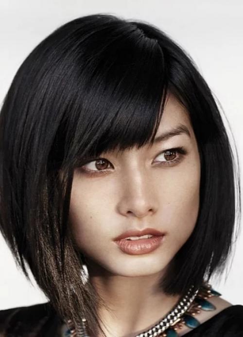 Женские причёски с чёлкой. 01