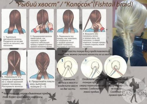 Учимся плести разные косы. 02 Учимся плести разные косы. 02