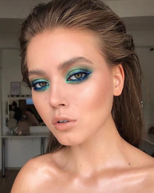 Виды макияжей. Нюдовый макияж. 03