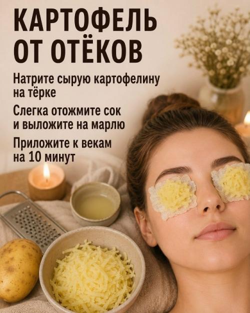 Проснулись с отёками и тяжёлыми веками?  