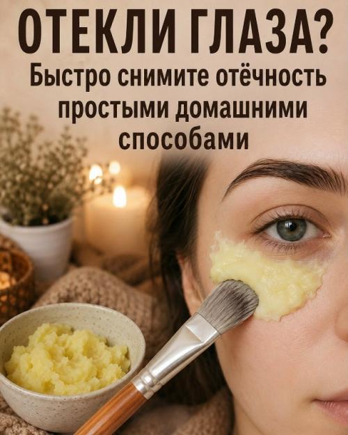 Проснулись с отёками и тяжёлыми веками? 01