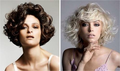 Главные тренды модных женских стрижек для вьющихся волос 2014/2015 - в первую очередь, элегантность и женственность. 08