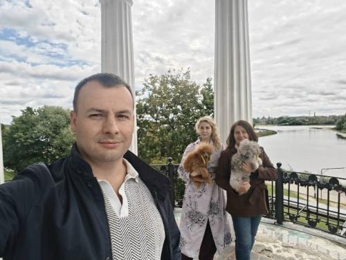 Съездили с псыном на выставки в г. Ярославль. 01 Съездили с псыном на выставки в г. Ярославль. 01