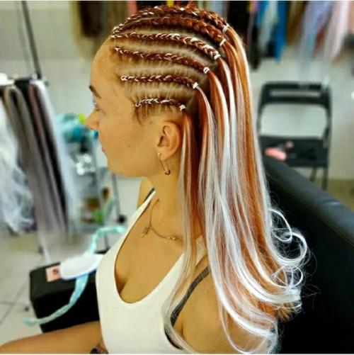 Пройдёмся немного по видам причесок с брейдами. 05