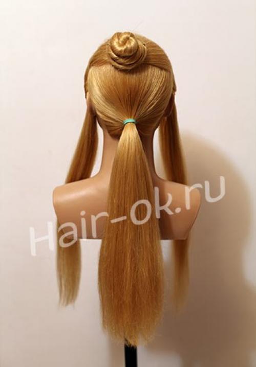 1. мы разделяем волосы на 4 секции. 01 1. мы разделяем волосы на 4 секции. 01