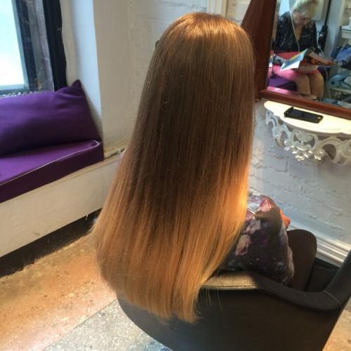 Модная окраска волос в стиле омбре: классический образ для шатенок и не только! 02