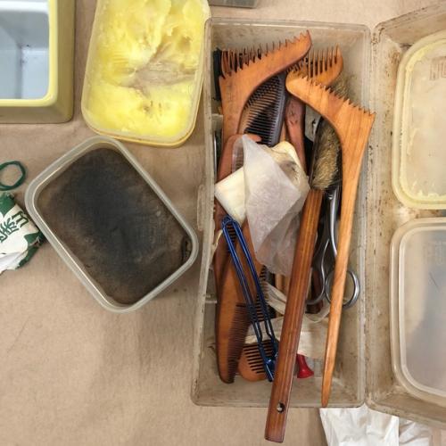 День причёсок в музее моды и косметики пола в Хаконе. 08