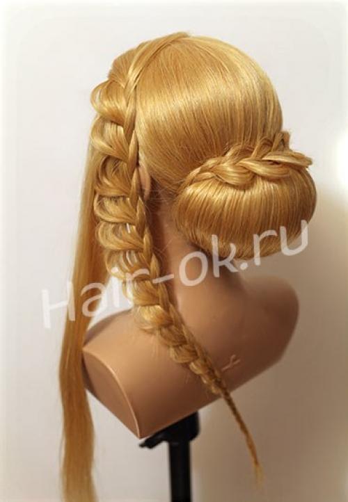 1. мы разделяем волосы на 4 секции. 07 1. мы разделяем волосы на 4 секции. 07