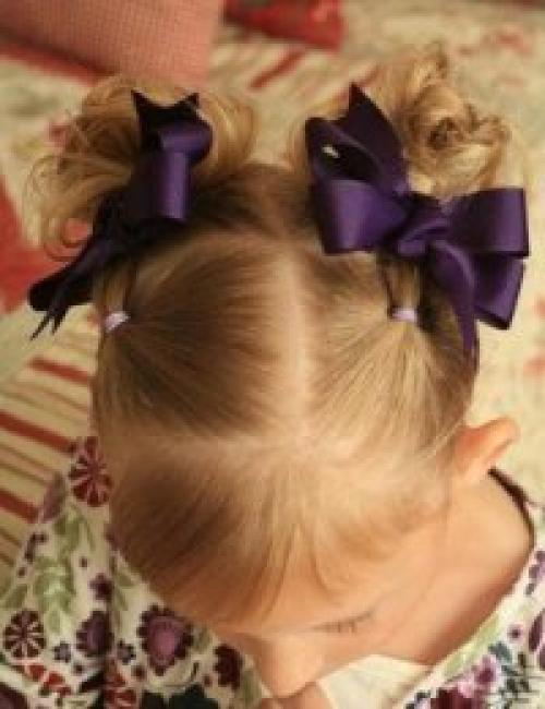 Прически в школу: 7 простых вариантов (1 часть). 05