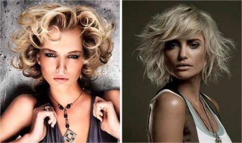 Главные тренды модных женских стрижек для вьющихся волос 2014/2015 - в первую очередь, элегантность и женственность. 02