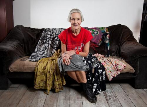 Джин Вудс. История джин Вудс (Jean Woods) - 77-летней модницы из британского города бат.