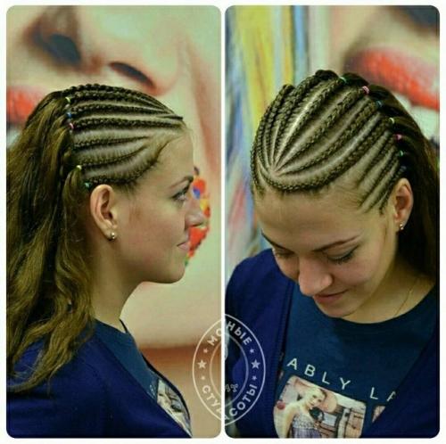 Пройдёмся немного по видам причесок с брейдами. 06