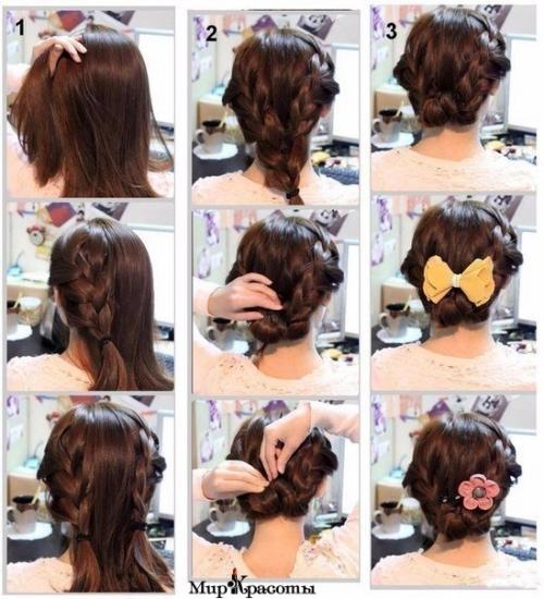 Уроки причесок на каждый день: 03