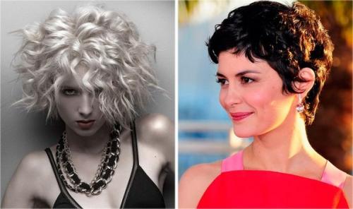 Главные тренды модных женских стрижек для вьющихся волос 2014/2015 - в первую очередь, элегантность и женственность. 05