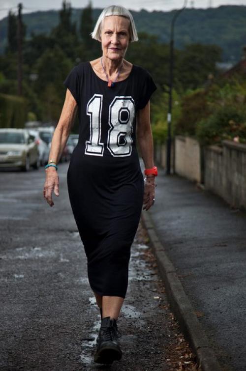 Джин Вудс. История джин Вудс (Jean Woods) - 77-летней модницы из британского города бат.