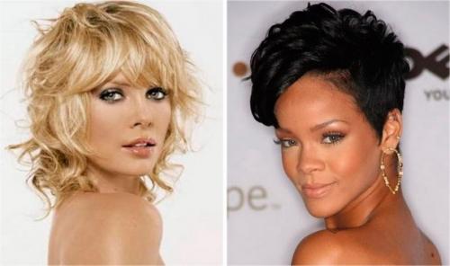 Главные тренды модных женских стрижек для вьющихся волос 2014/2015 - в первую очередь, элегантность и женственность. 01