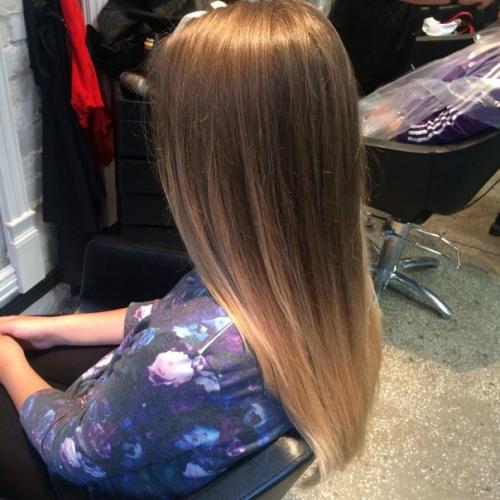 Модная окраска волос в стиле омбре: классический образ для шатенок и не только! 03