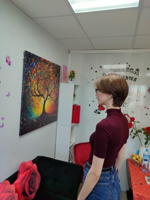 Стильная модная стрижка для моей смелой и очаровательной гостьи Елизаветы! 03