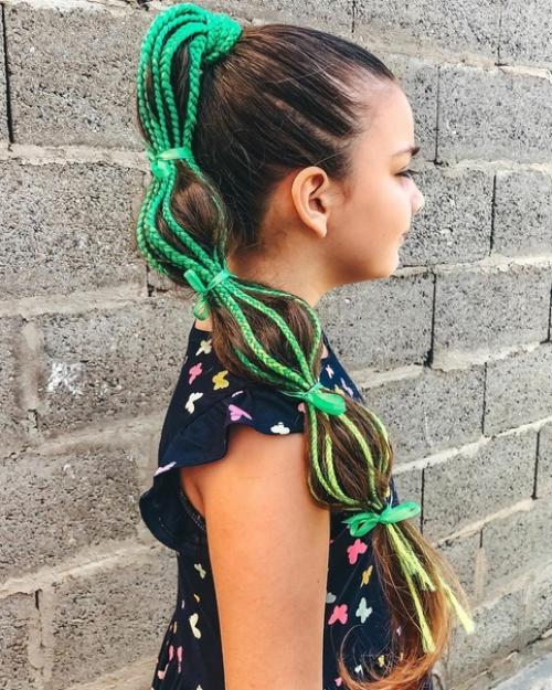 Афрорезинки - это самый безопасный способ заплетения. 01