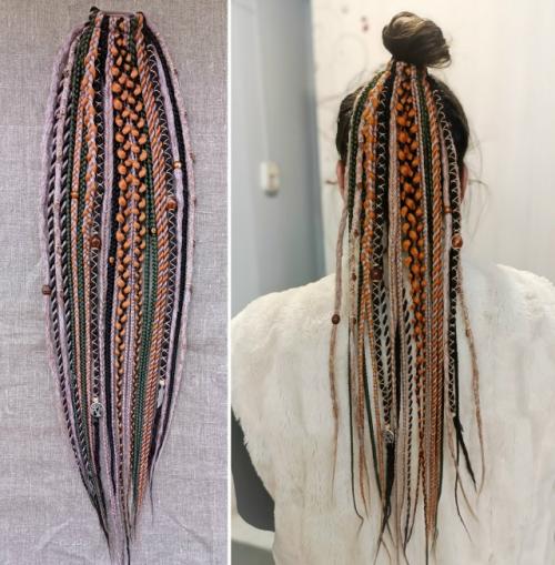 Дредорезинка - аксессуар, который можно носить каждый день, под настроение или образ. 09