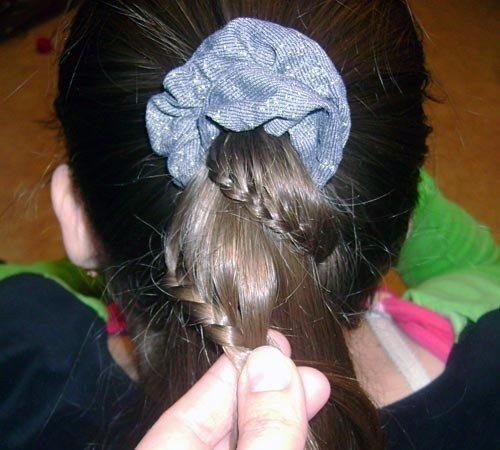 Причёска Воздушная Коса. 02