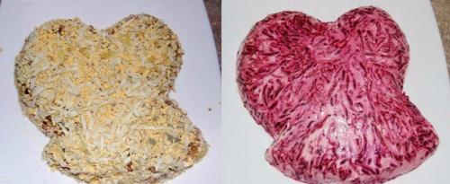 Салат Гранатовый Браслет на Татьянин день. 06