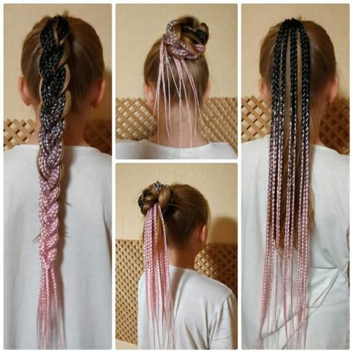 Афрорезинки - это самый безопасный способ заплетения. 05