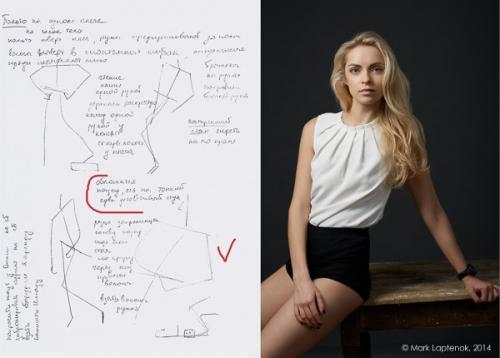 Взаимодействие фотографа и модели. 01