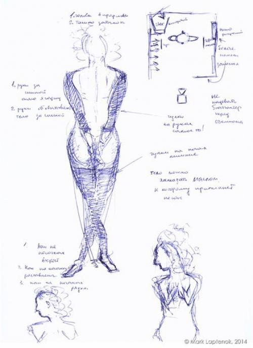 Взаимодействие фотографа и модели. 04