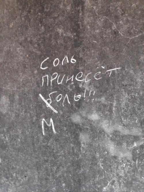 Иван тут на днях признался, что, когда гулял якобы во дворе, то увязался за какими-то старшими пацанами и сходил на Заброшку. 02
