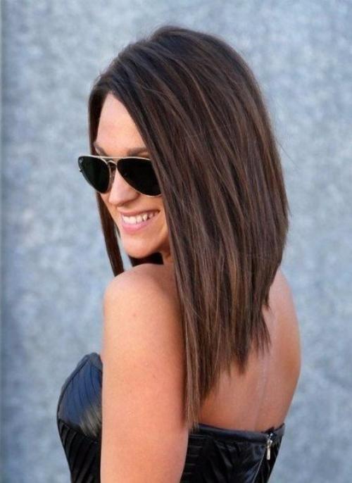 Каре с удлинением - стрижка, которая подходит для любого типа лица. 02