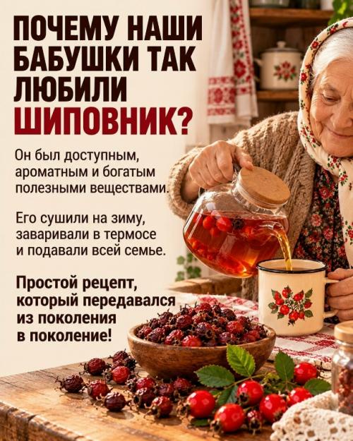 В Ссср не знали слова Суперфуд, зато в каждом доме был шиповник! 04