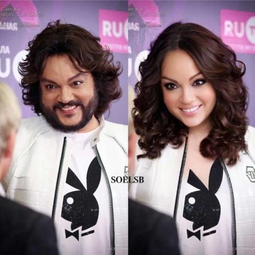 Новая подборка фото, как выглядели бы звезды, сменив пол. 06