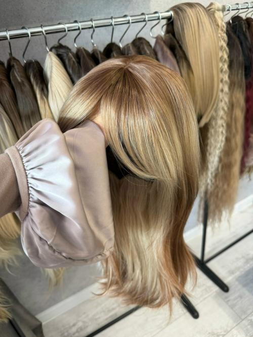 Стильный парик каскадная стрижка 45-50 см. 03