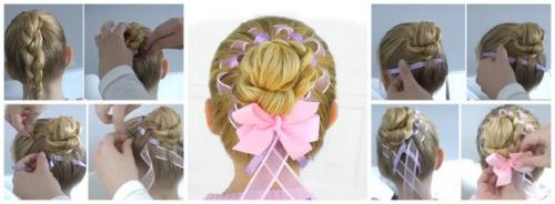 6 праздничных причесок для девочек с длинными волосами. 05 6 праздничных причесок для девочек с длинными волосами. 05