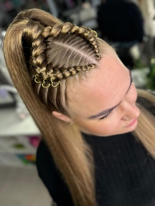 Срок носки брейдов в хвост от количества брейдов зависит. 02