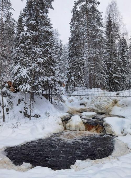 Рускеальские водопады.  Новая встреча. 01 Рускеальские водопады.  Новая встреча. 01