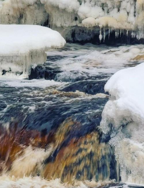 Рускеальские водопады.  Новая встреча. 05 Рускеальские водопады.  Новая встреча. 05